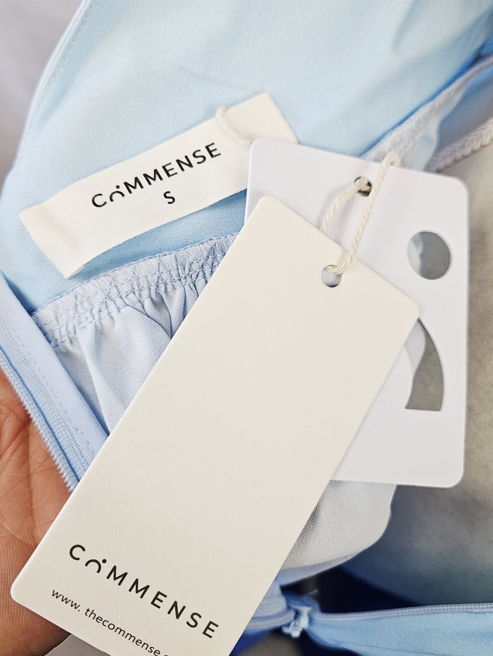 NWT Commense Backless Cutout Cami Ombre Maxi Dress size Small - Picture 12 of 12